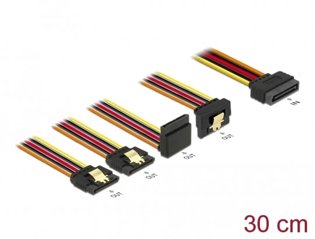 Delock SATA 15-pins Powerkabel 30cm
