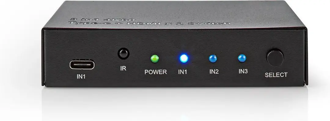 Nedis HDMI-Switch VSWI34721AT 3 Poorten