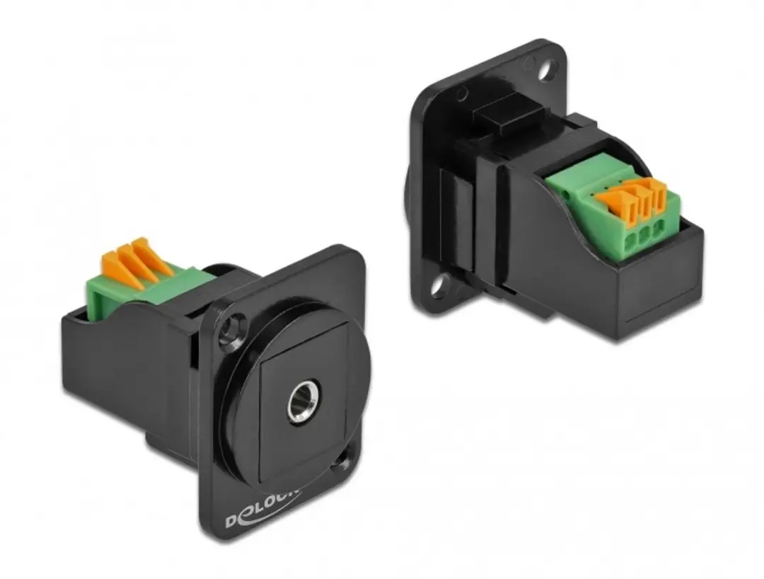 Delock D-Type Module 3.5mm Jack naar Terminalblok