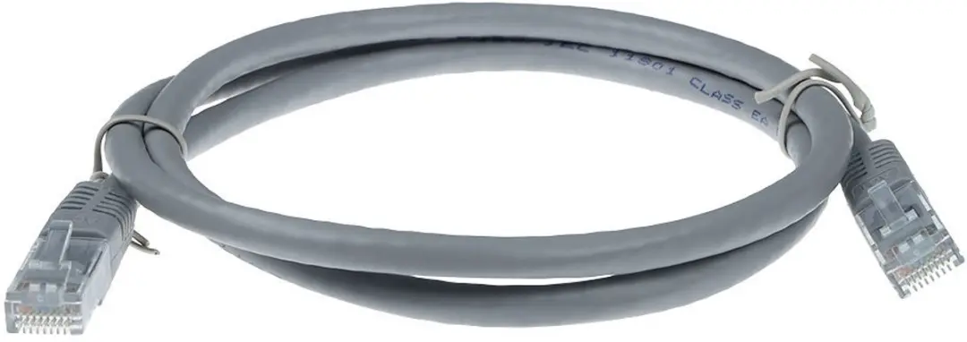 ACT IB3452 U/UTP CAT6A Patchkabel 0,25m - Grijs