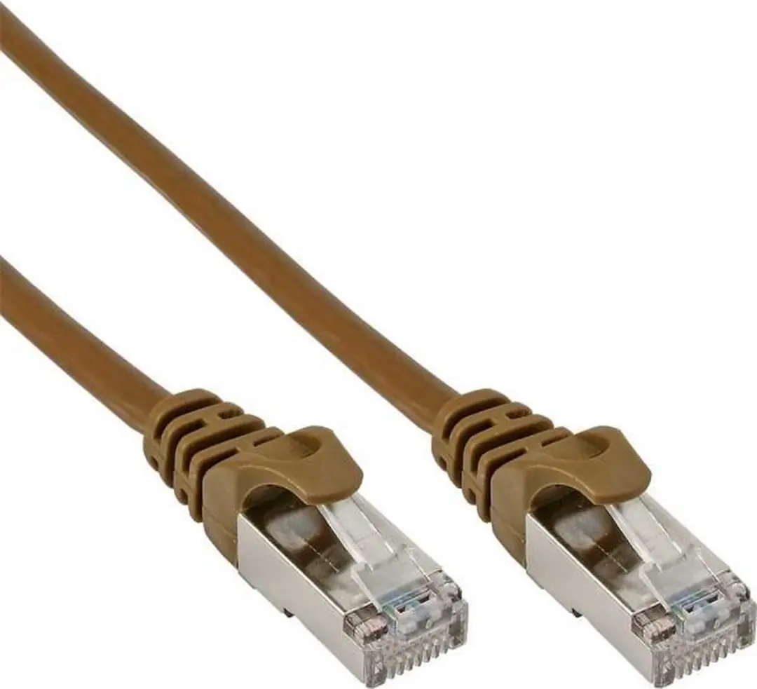 InLine Patchkabel SF/UTP Cat.5e 1,5m - Bruin