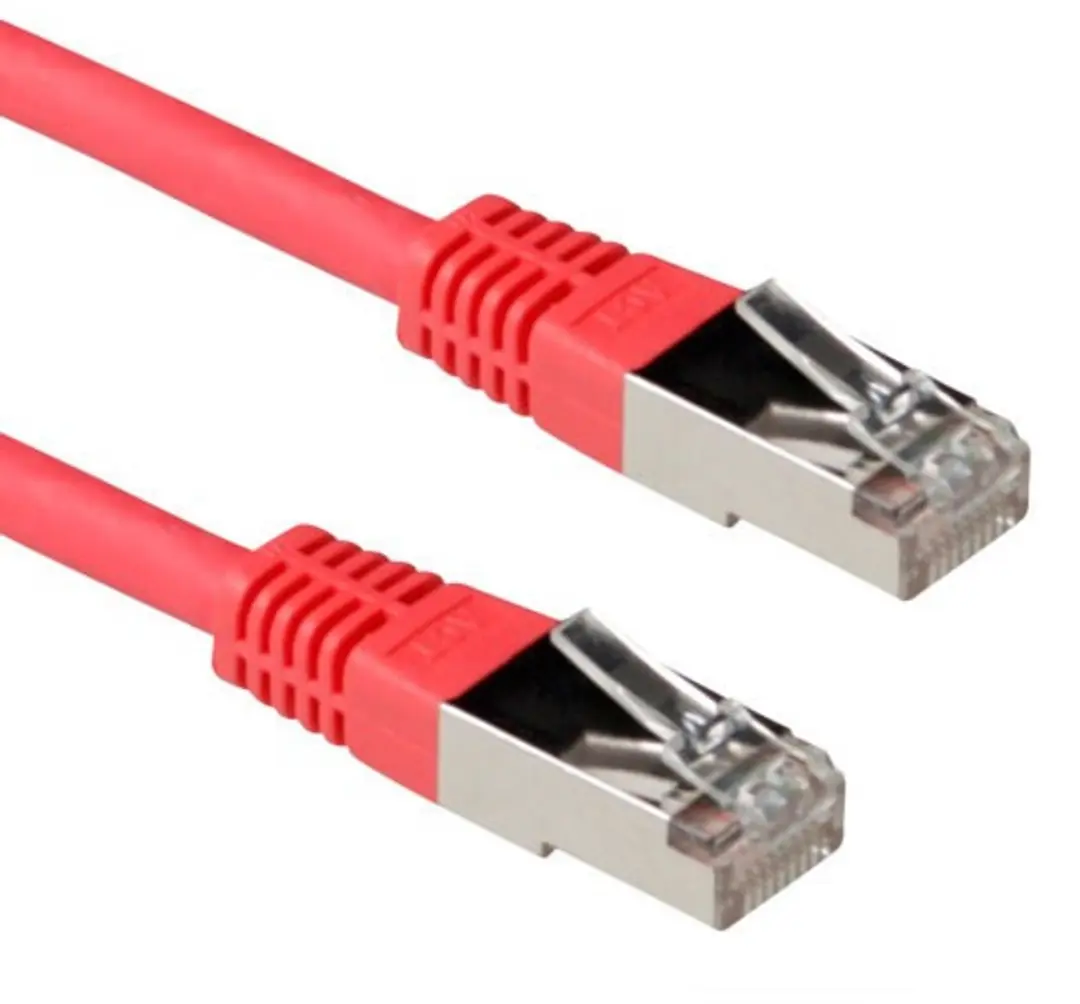 ACT IB5005 Rode Patchkabel CAT6A 5m - LSZH SFTP