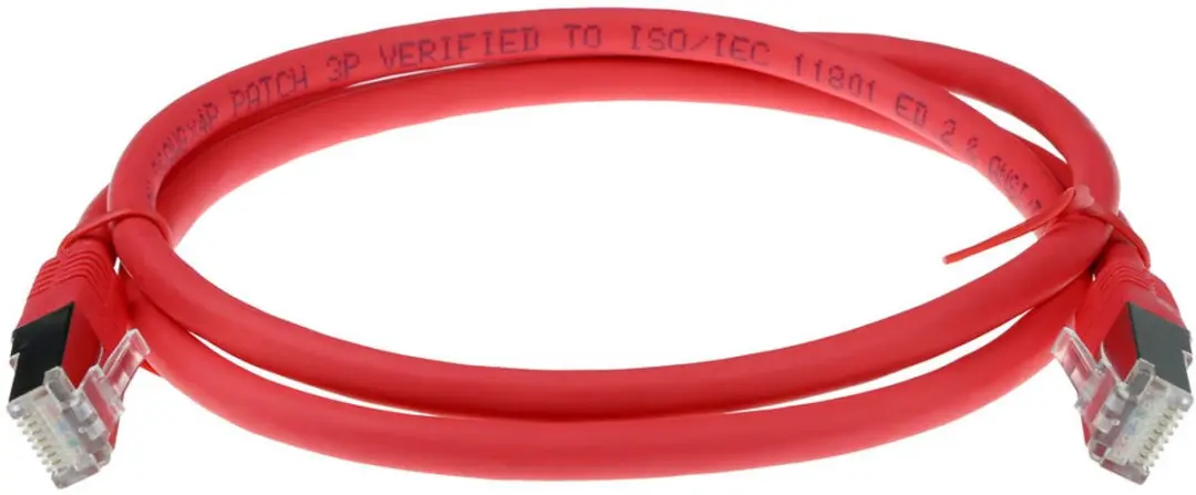 ACT IB5005 Rode Patchkabel CAT6A 5m - LSZH SFTP