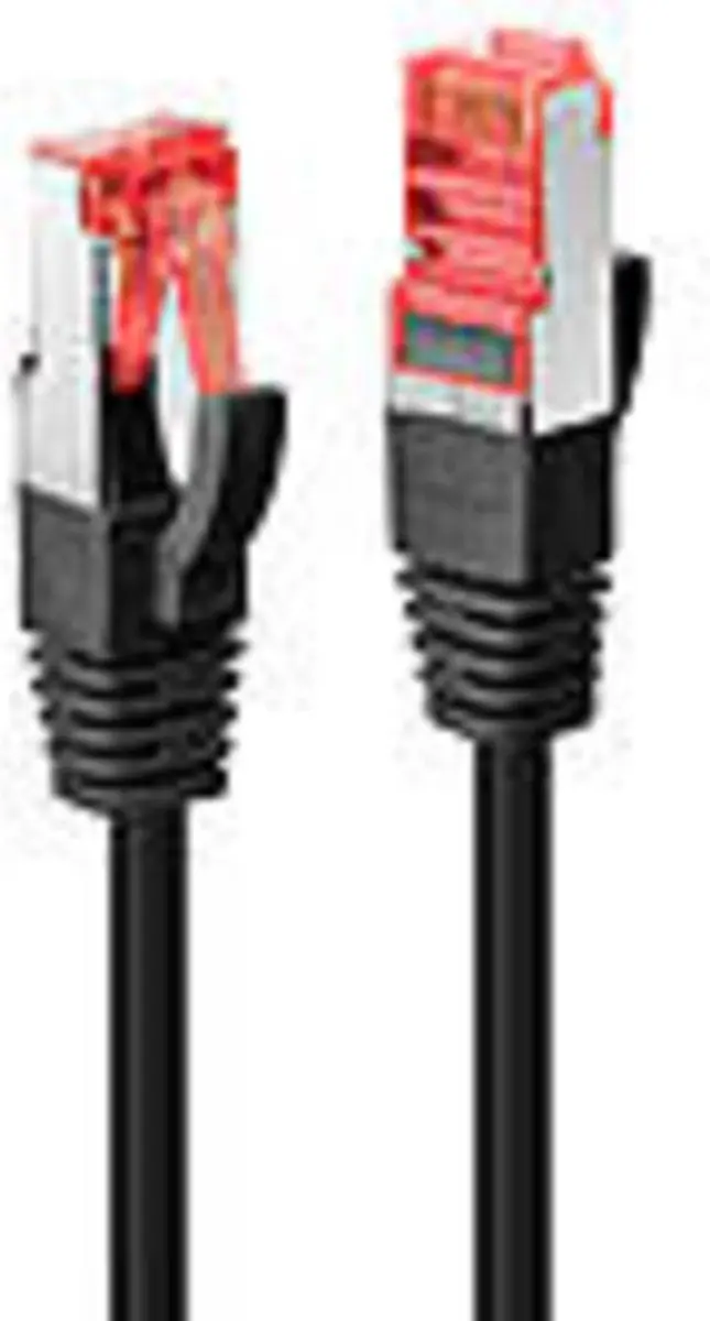 Lindy CAT 6 S/FTP Netwerkkabel 15m - Zwart