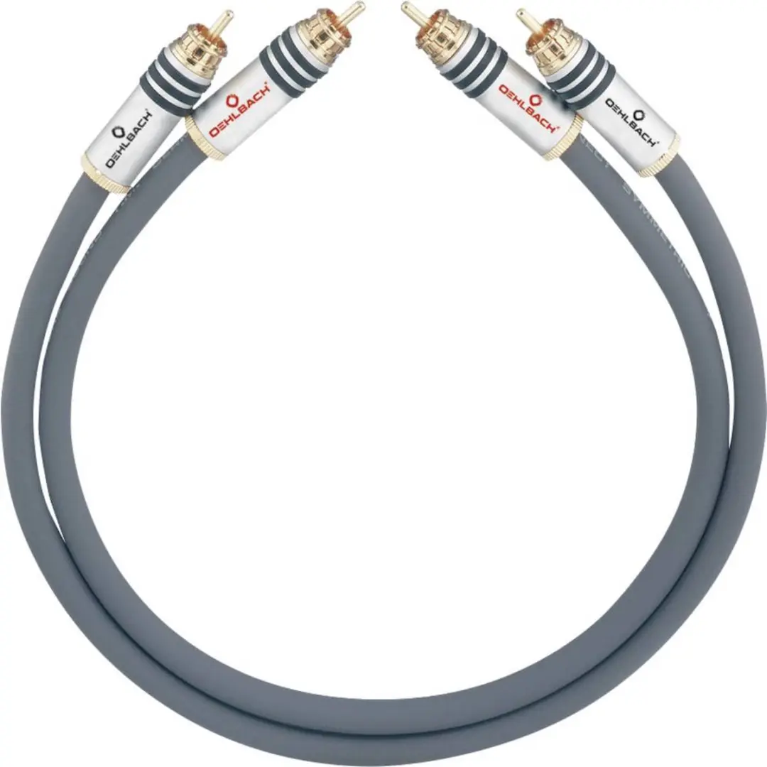 Oehlbach NF 14 Master Cinchkabel - 0,5m - Antraciet