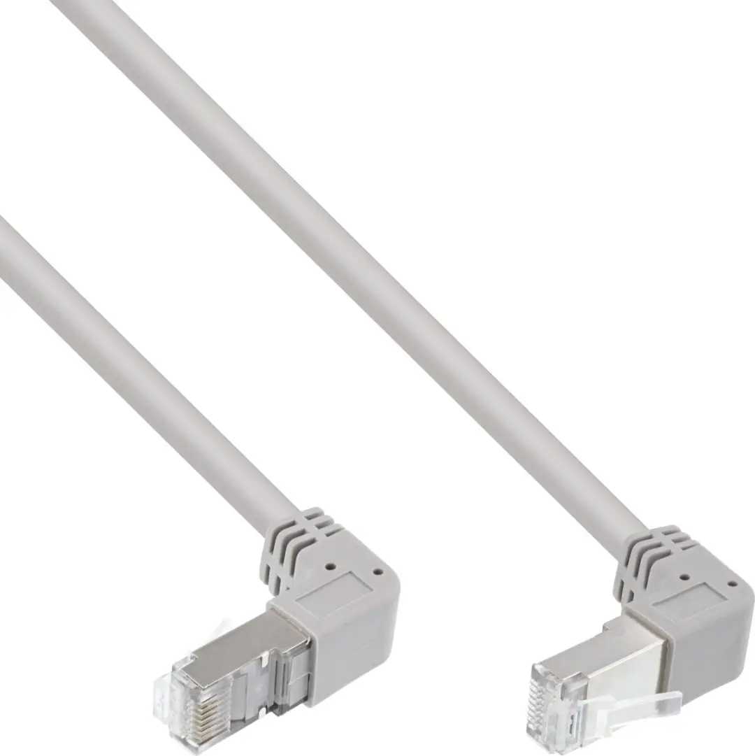 InLine Patchkabel S/FTP Cat.6 Haaks 2,67m - Grijs