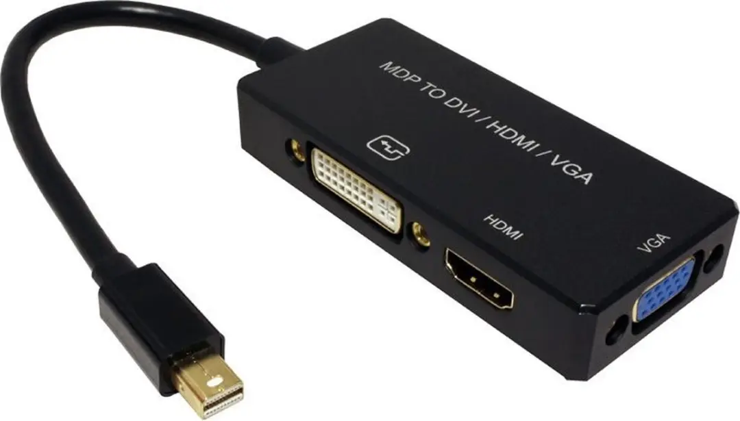 Value Mini DisplayPort 1.2 Adapter HDMI/DVI/VGA