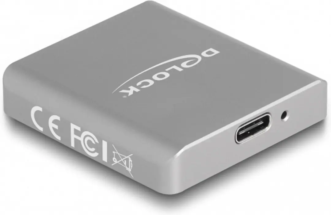 Delock USB Type-C Card Reader SD Express 91006 - Grijs