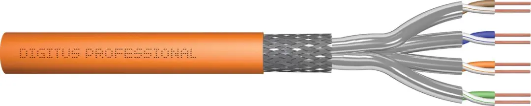 Digitus DK-1743-VH-050 Installatiekabel CAT 7 S/FTP Oranje 50 m