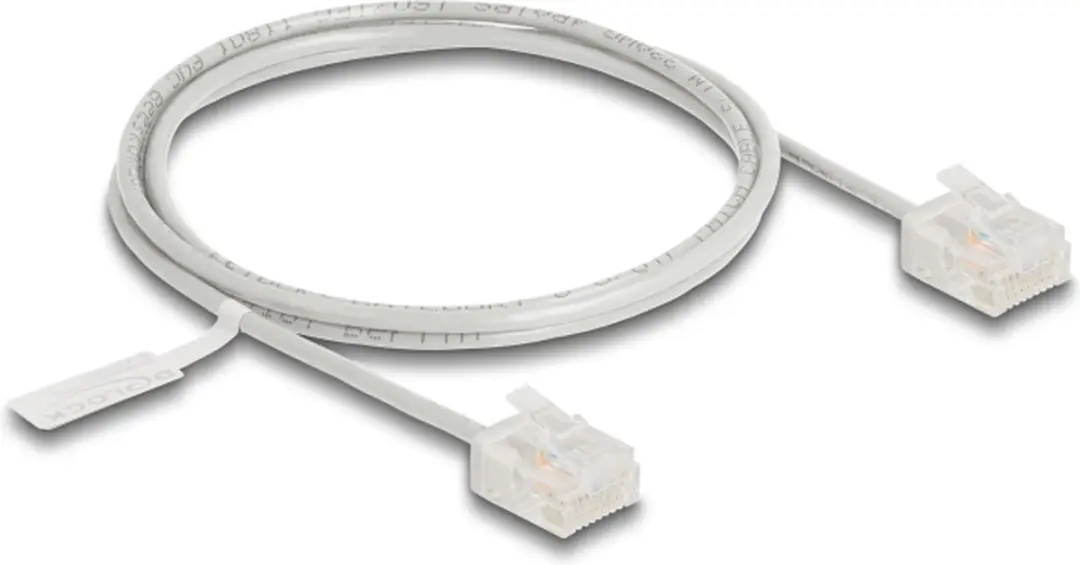 Delock RJ45 Cat.6 UTP Kabel 1m - Grijs