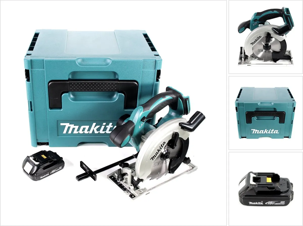 Makita DSS 611 Y1J Accucirkelzaag 18V 165mm