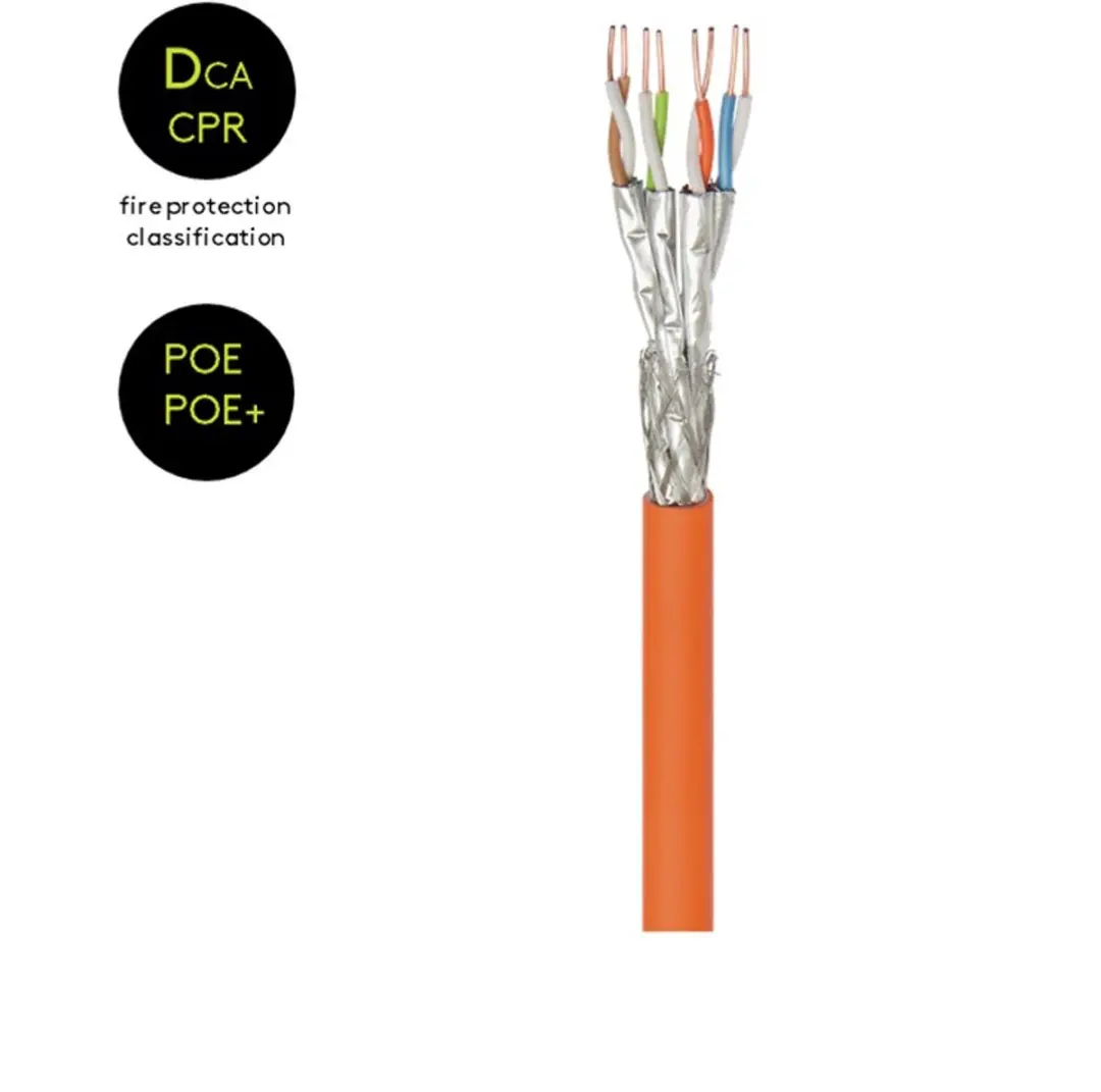 Goobay CAT 7A S/FTP Netwerkkabel 75713 - Oranje