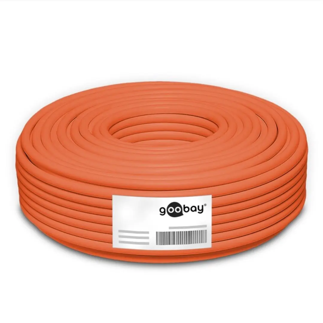 Goobay CAT 7A S/FTP Netwerkkabel 75713 - Oranje
