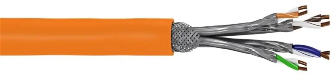 Goobay CAT 7A S/FTP Netwerkkabel 75713 - Oranje
