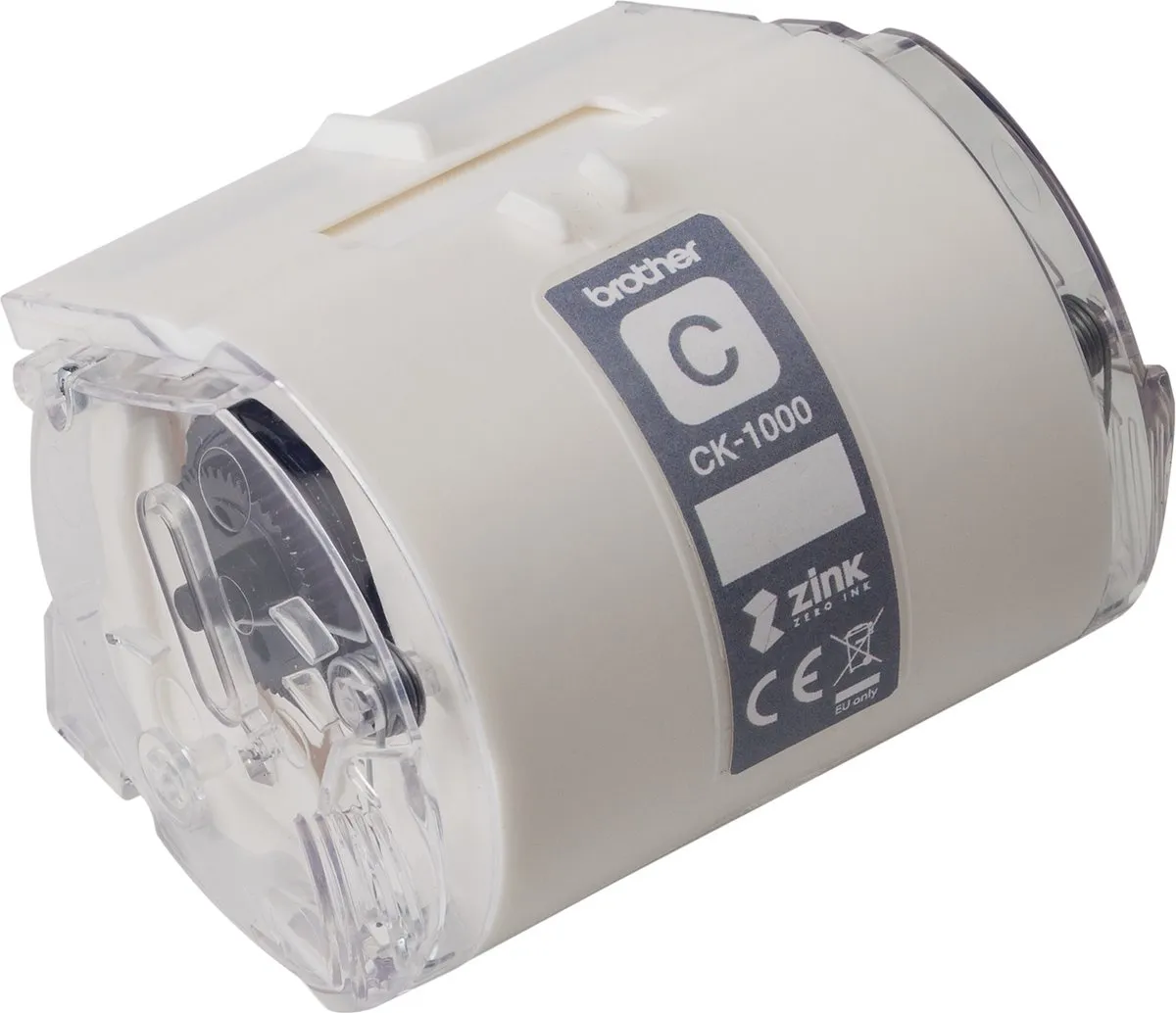 Brother CK1000 Reinigingstape 50mm x 2m - Wit