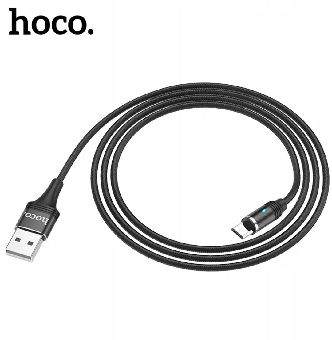 Hoco U76 USB Kabel - 1.2M - Zwart