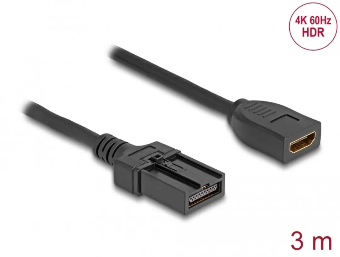 Delock HDMI-A naar HDMI-E Kabel 3m