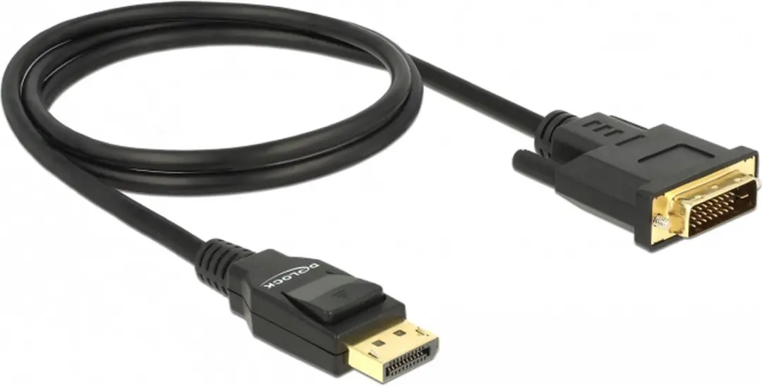 Delock DisplayPort naar DVI Kabel 1m - 4K 30Hz