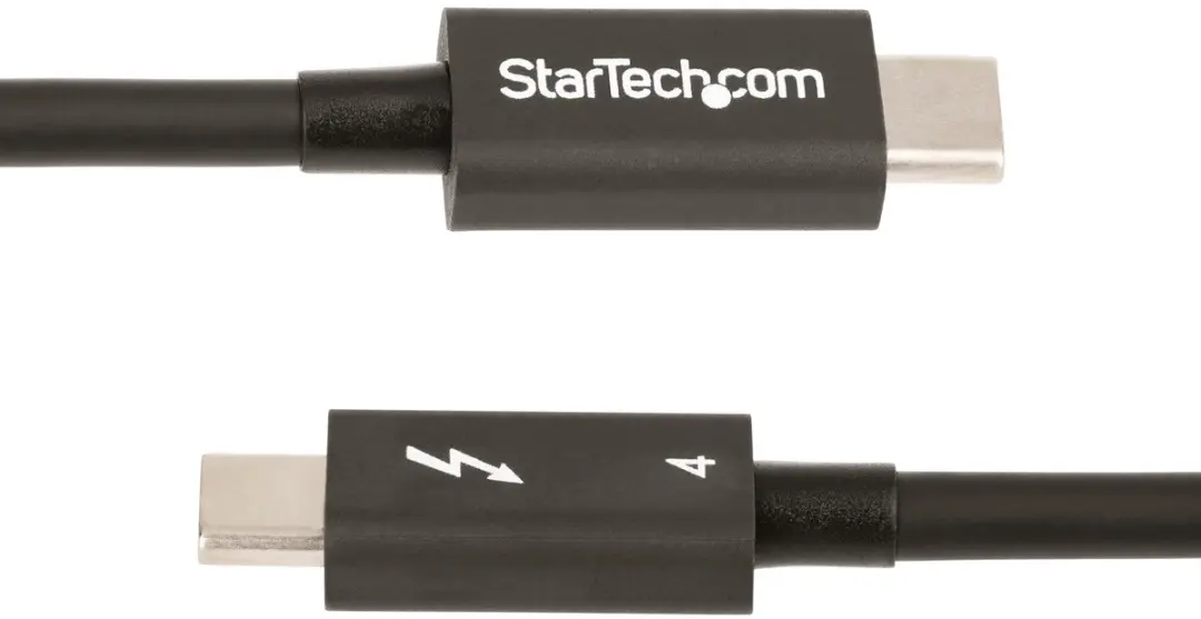 Startech Thunderbolt 4 Kabel TBLT4MM1M 1m - 40Gbps 100W 4K/8K - Zwart