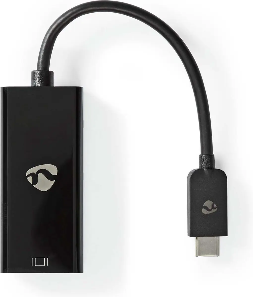 Nedis USB-C Adapter CCGB64453BK02 - Mini DisplayPort - 8K@60Hz - 0,2m
