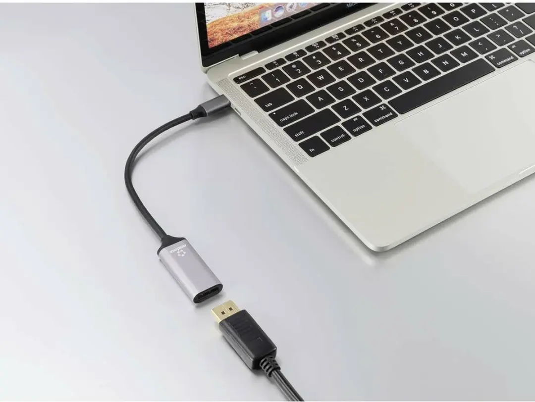 Renkforce RF-5397866 USB-C naar DisplayPort Adapterkabel - 0,15m - Zwart
