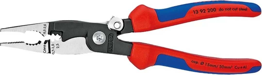Knipex 13 92 200 Multifunctionele Tang 50 mm²