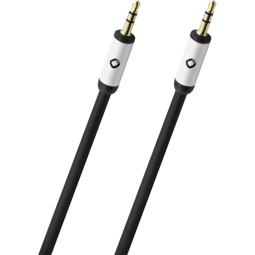 Oehlbach Mobiele Audiokabel 3,5mm Jack - 1,5m - Zwart
