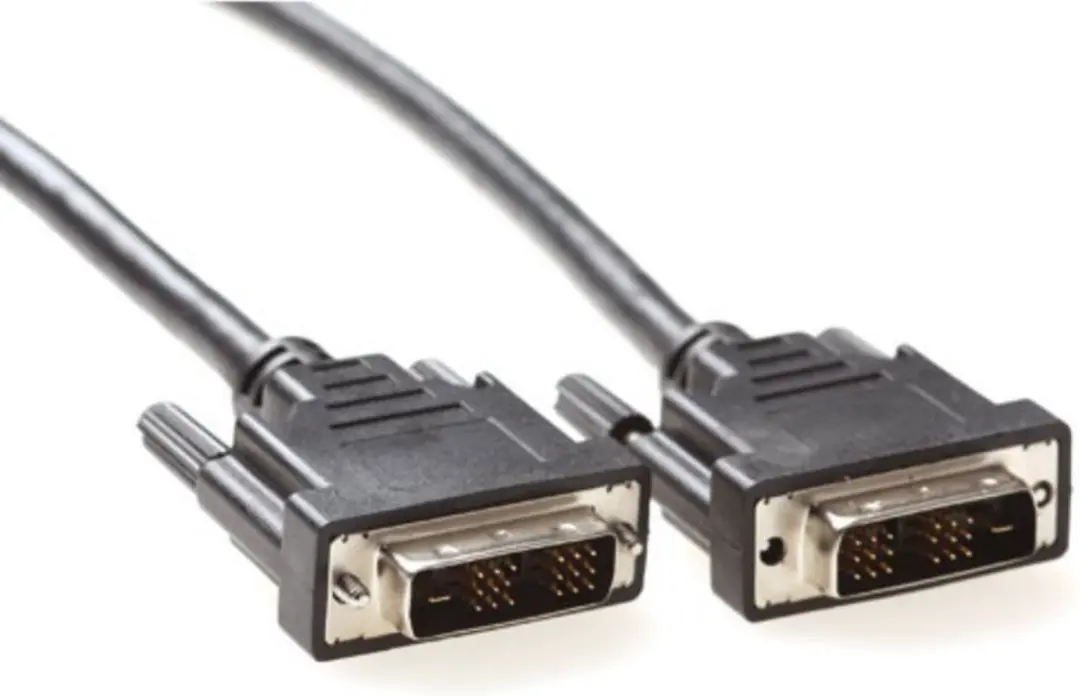 InLine DVI-D Single Link Monitorkabel 3m - Zwart