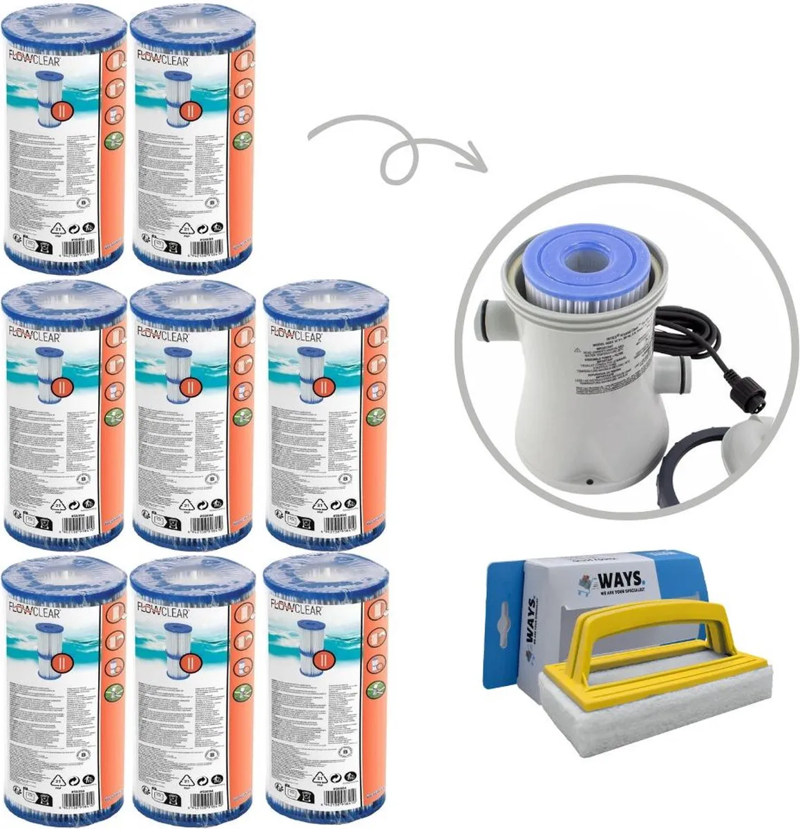 Bestway Type II Filters GKD
