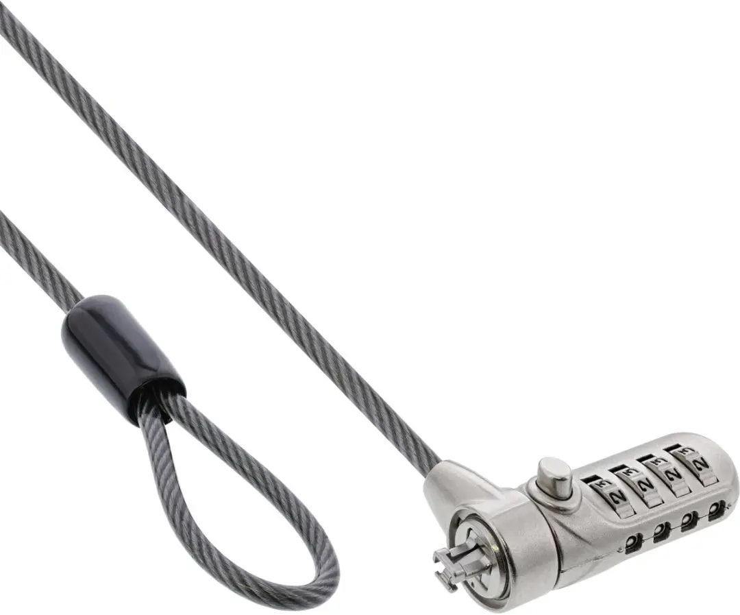 InLine Notebook-Veiligheidsslot Combinatie 2m