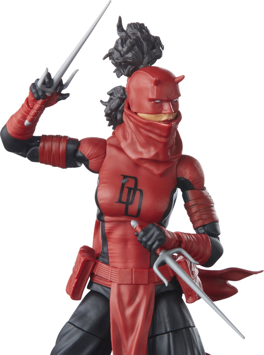 Hasbro Daredevil - Elektra Natchios Daredevil 15 cm Legends Retro Collection Actiefiguur - Multicolours