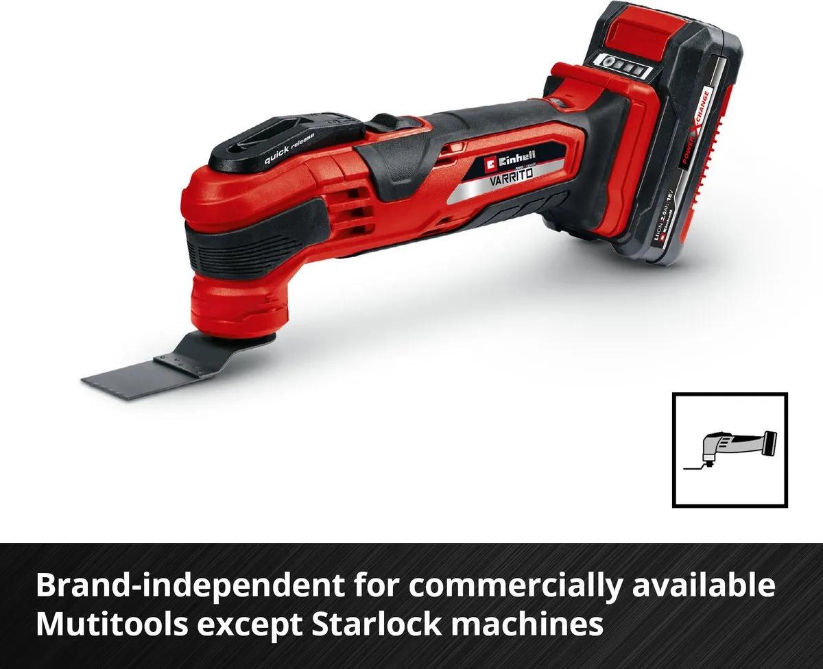 Einhell 708001 Schaber/Mes HCS - 50mm - Spitz - CrV Staal