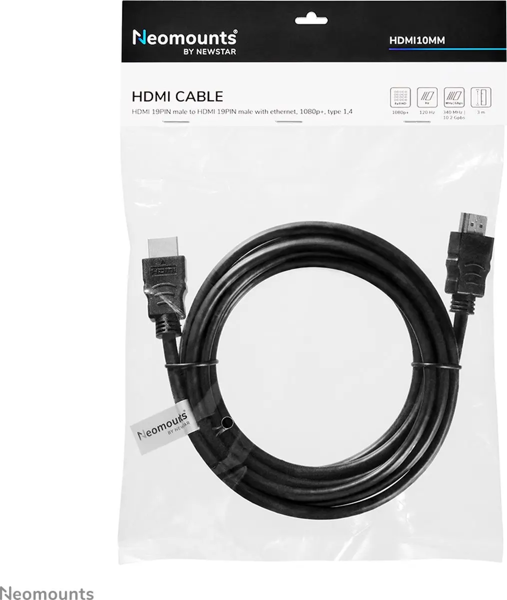 Neomounts HDMI 14 Kabel 3m - Zwart