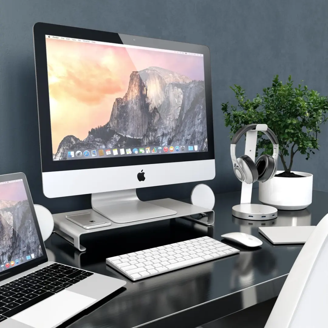 Satechi ST-ASMSS Monitorstand - Zilver