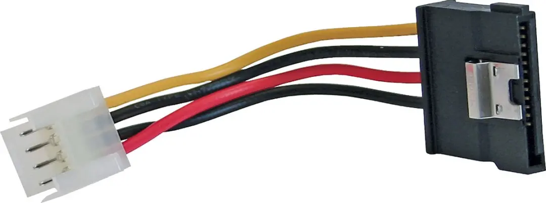 InLine Floppy SATA Voedingskabel 0,15m