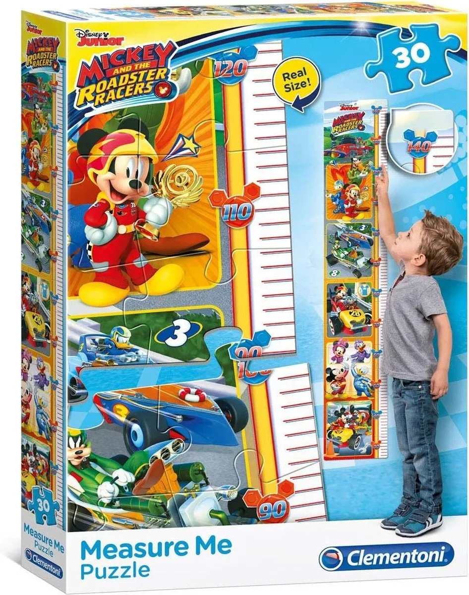 Clementoni Mickey Roadster Racers Puzzel 30 Stuks
