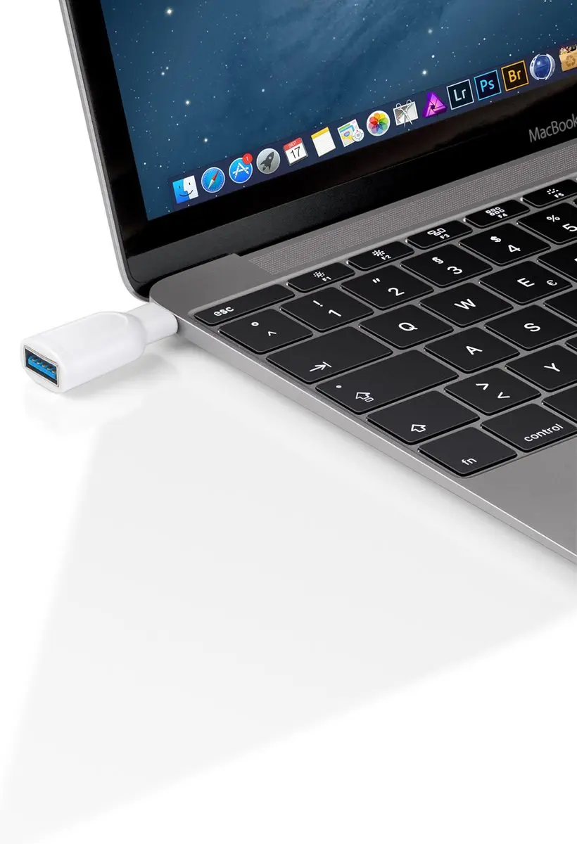 Goobay USB-C naar USB-A Adapter USB3.0 - 10 Stuks Wit