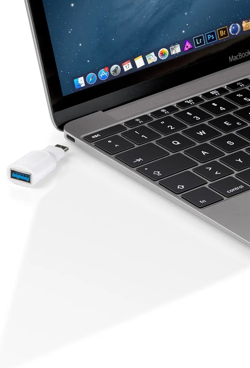 Goobay USB-C naar USB-A Adapter USB3.0 - 10 Stuks Wit