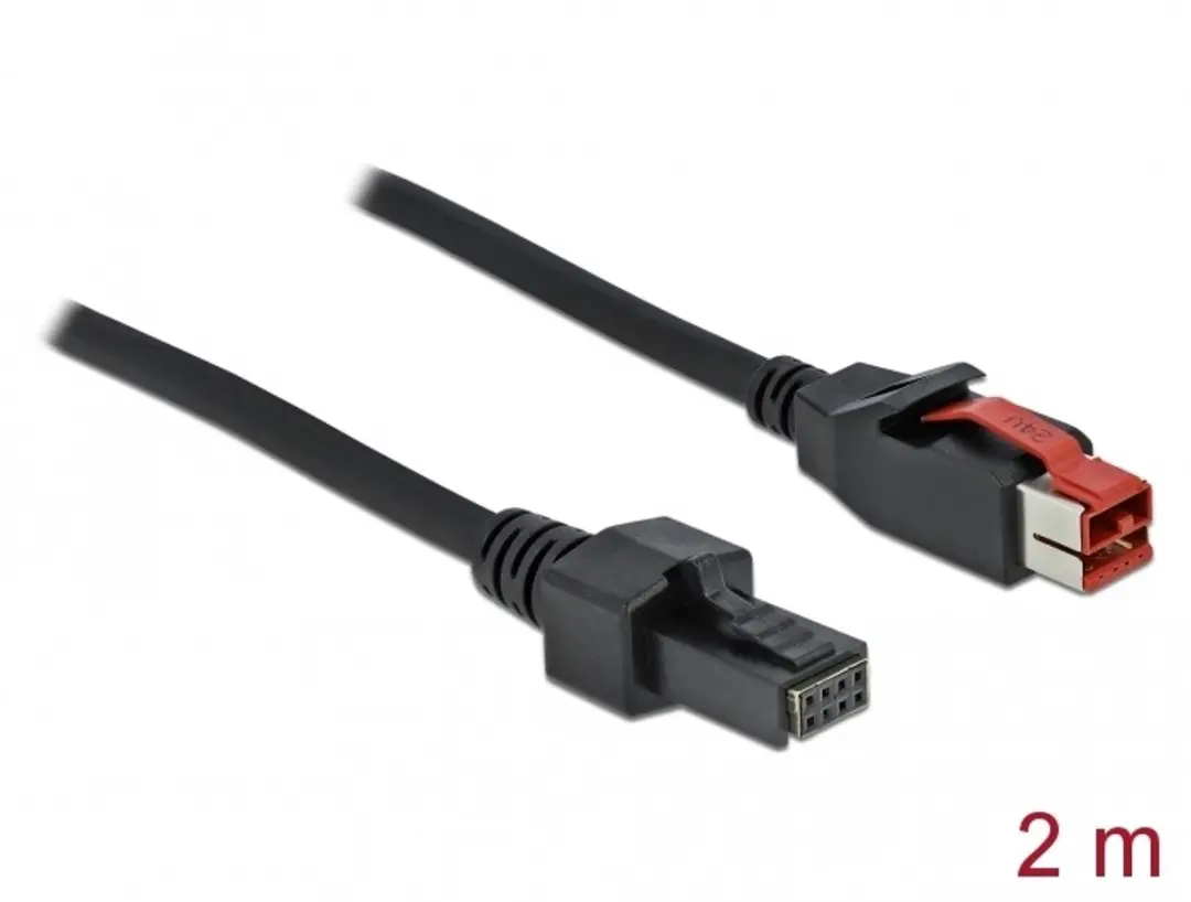 Delock PoweredUSB Kabel 24V naar 2x4-pin