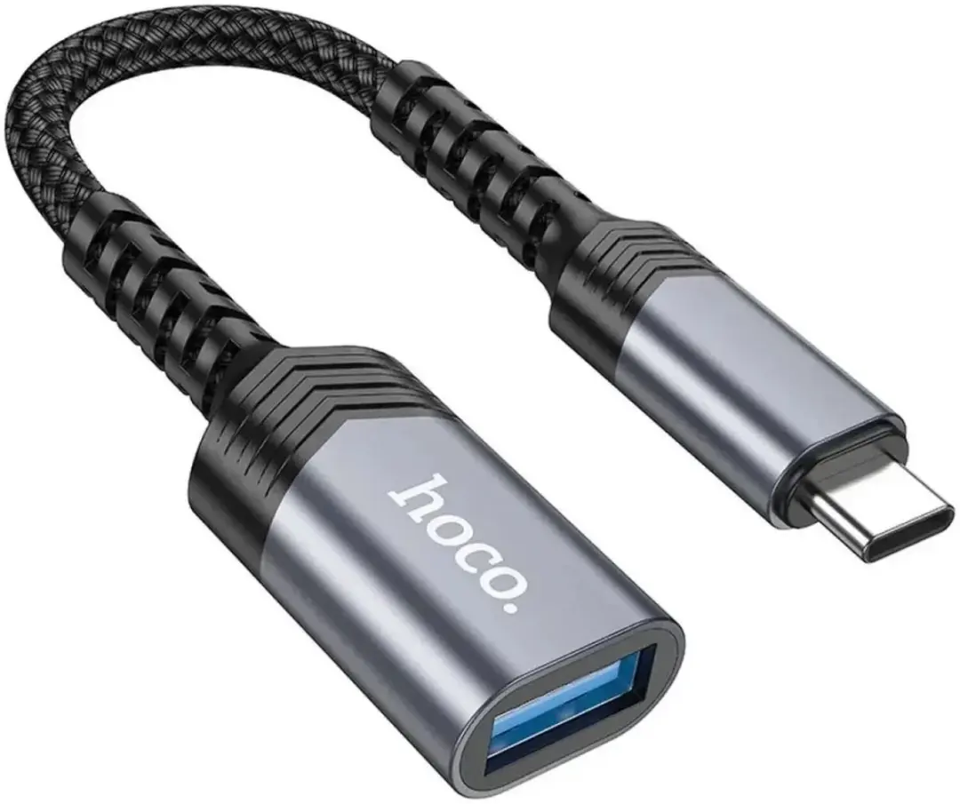 Hoco UA24 USB-C Male naar USB-A Female USB3.0 Converter