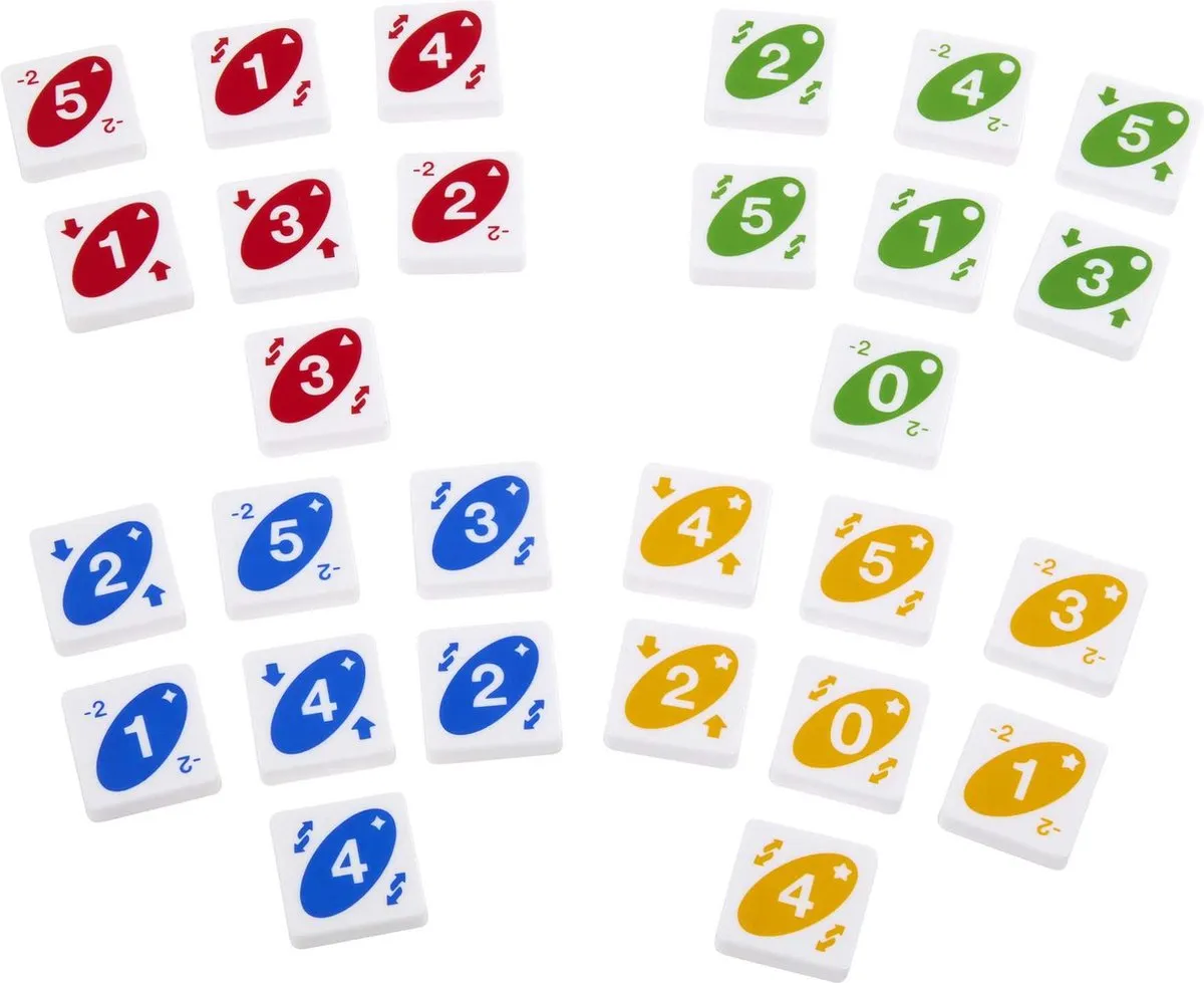 Mattel UNO Quatro Kaartspel HPF82 - 2-4 Spelers