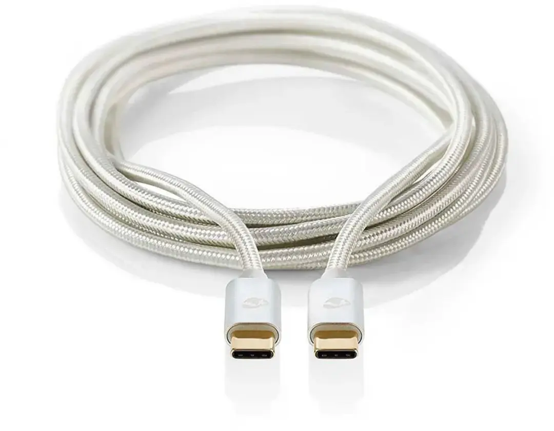 Nedis USB-C Kabel 60W 2m - USB 3.2 Gen 1 - Verguld - Aluminium