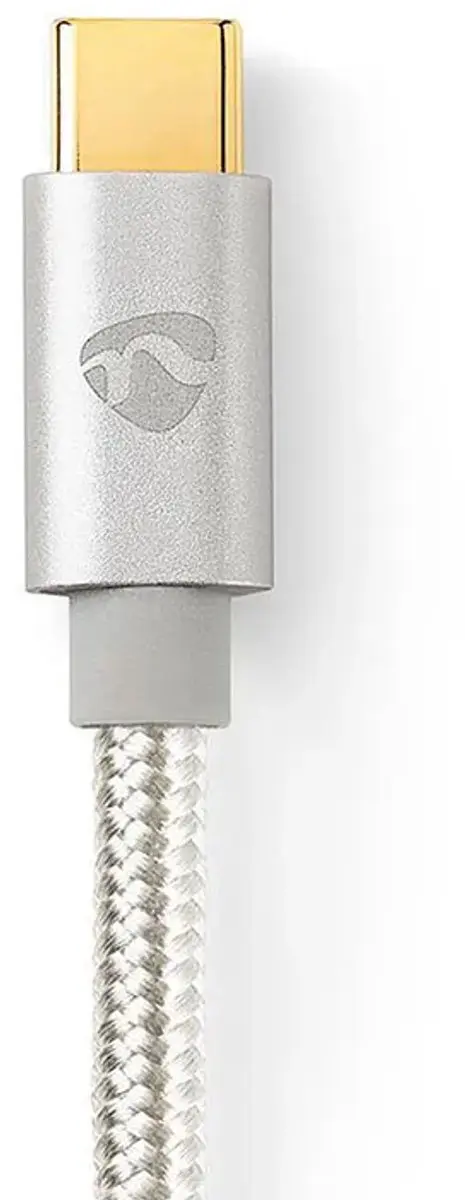 Nedis USB-C Kabel 60W 2m - USB 3.2 Gen 1 - Verguld - Aluminium