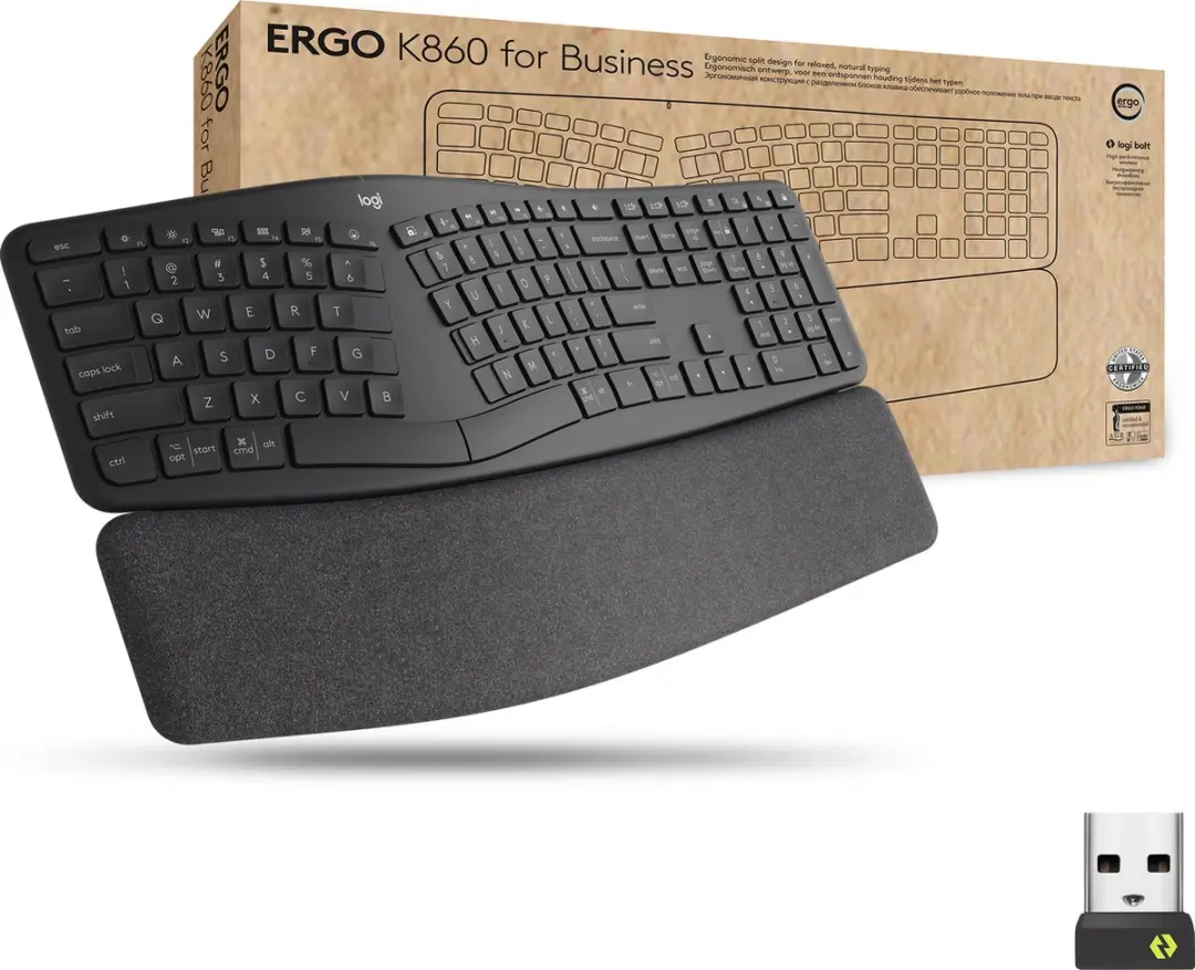 Logitech ERGO K860 Toetsenbord