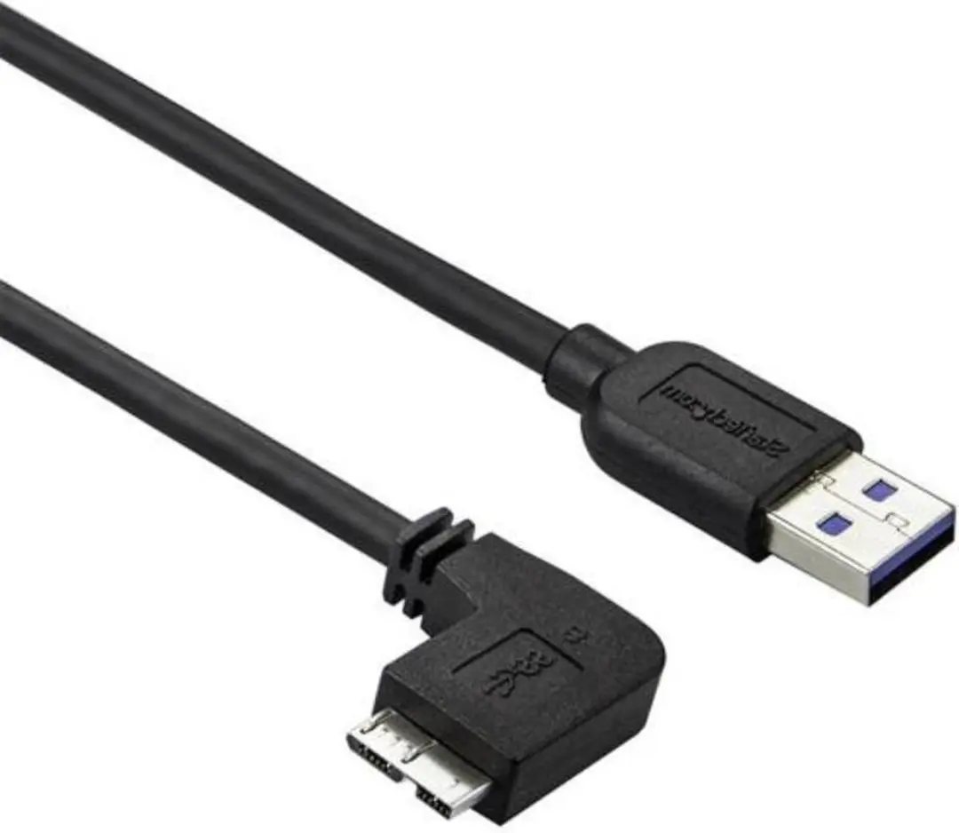 StarTech Slanke Micro USB 3.0 kabel haaks naar rechts 50cm