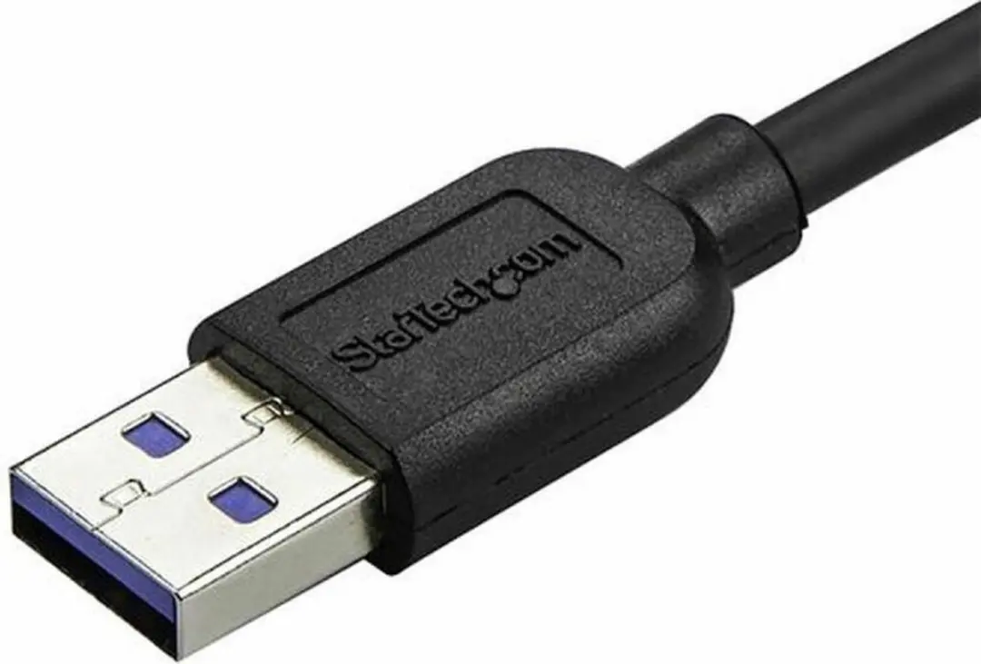 Startech Micro USB 3.0 Kabel Haaks Rechts 50cm - Zwart