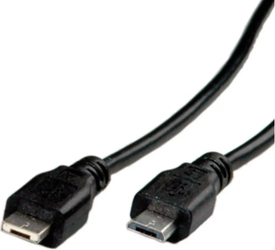 Roline USB 2.0 Micro USB A-B Kabel 1,8m
