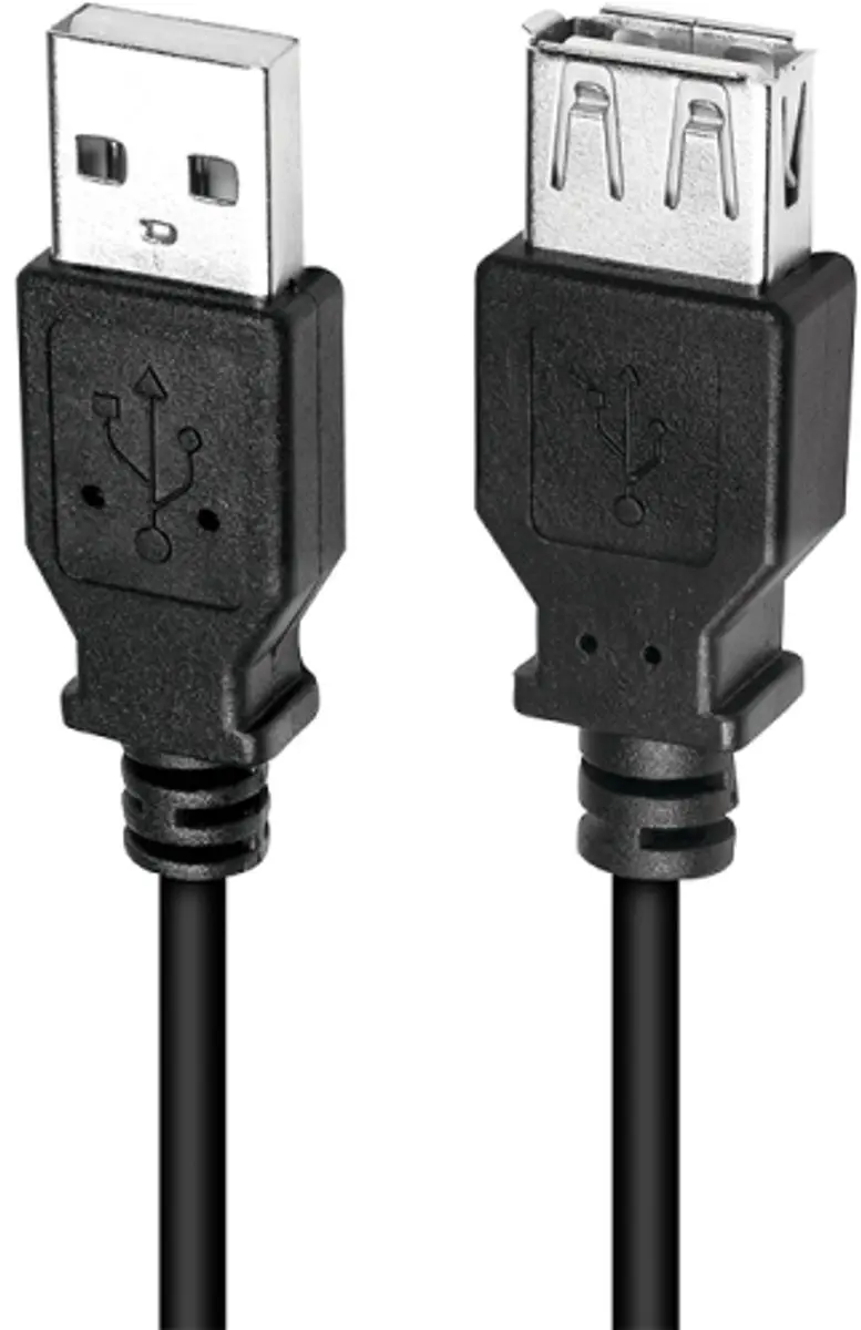 Logilink CU0011B USB-kabel USB 2.0 - 3m - Zwart