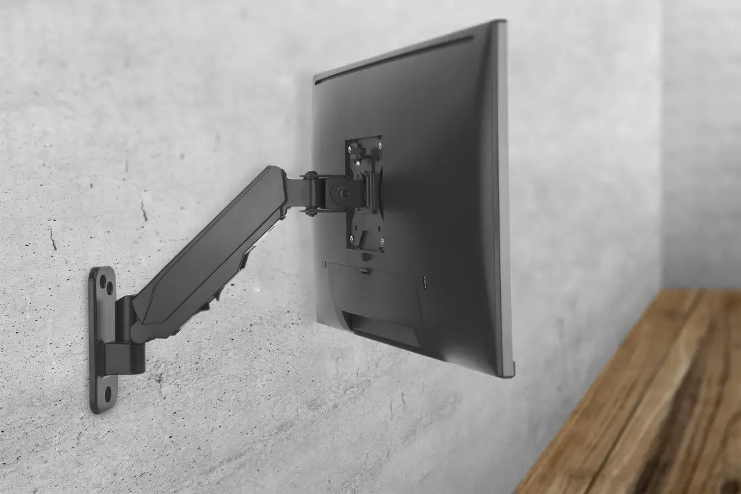 Digitus DA-90396 Monitorwandbeugel 1-voudig 32" - Draaibaar & In hoogte verstelbaar - Zwart