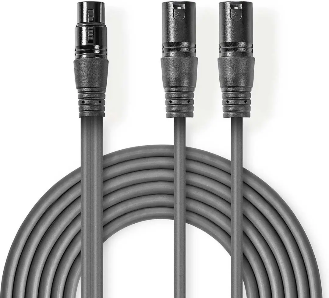 Nedis Gebalanceerde Audiokabel XLR 1.5m